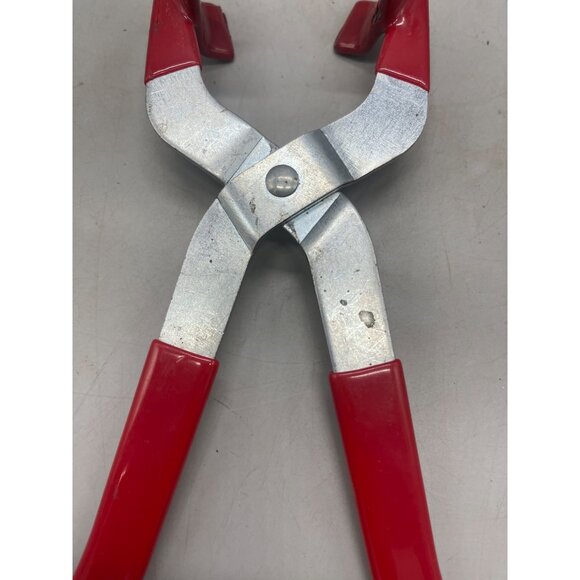 wheel master lug nut cover piiers made in Taiwan red silver 9" long READ - Picture 9 of 9